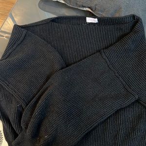 Black Pink Lily Sweater worn slightly